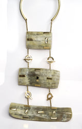 Shield Convertable Statement Necklace