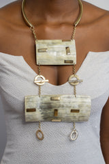 Shield Convertable Statement Necklace
