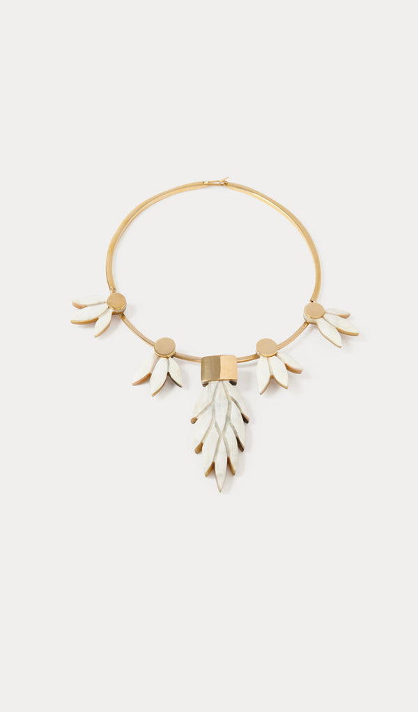 Petal choker necklace