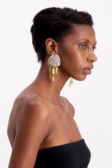 ROOTED PIN EARRINGS