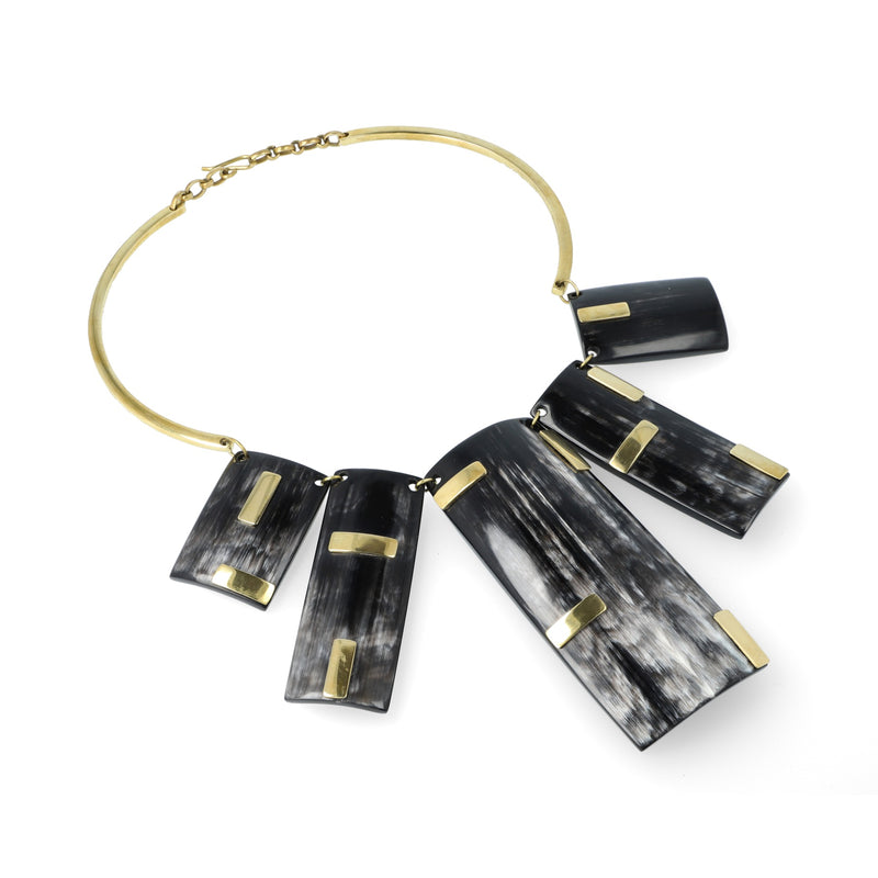 SHIELD STATEMENT NECKLACE